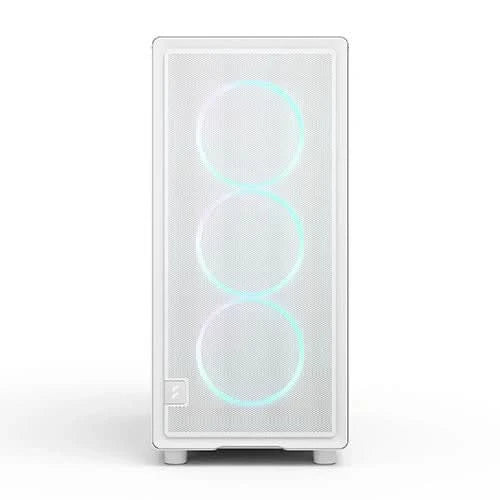 Fractal Design Epoch White TG RGB Clear Tint ATX Mid Tower Cabinet White