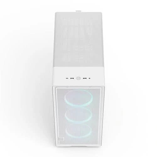 Fractal Design Epoch White TG RGB Clear Tint ATX Mid Tower Cabinet White