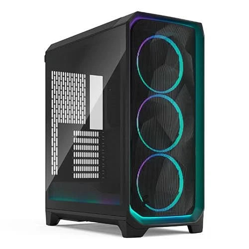 Fractal Design Meshify 3 Ambience Pro RGB TG Light Tint E-ATX Mid Tower Cabinet