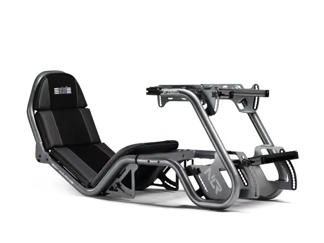 Next Level Racing F-GT Pro Formula and GT Racing Simulator Cockpit, Grey Edition NLR-R002