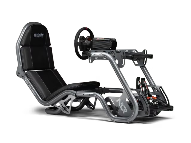 Next Level Racing F-GT Pro Formula and GT Racing Simulator Cockpit, Grey Edition NLR-R002