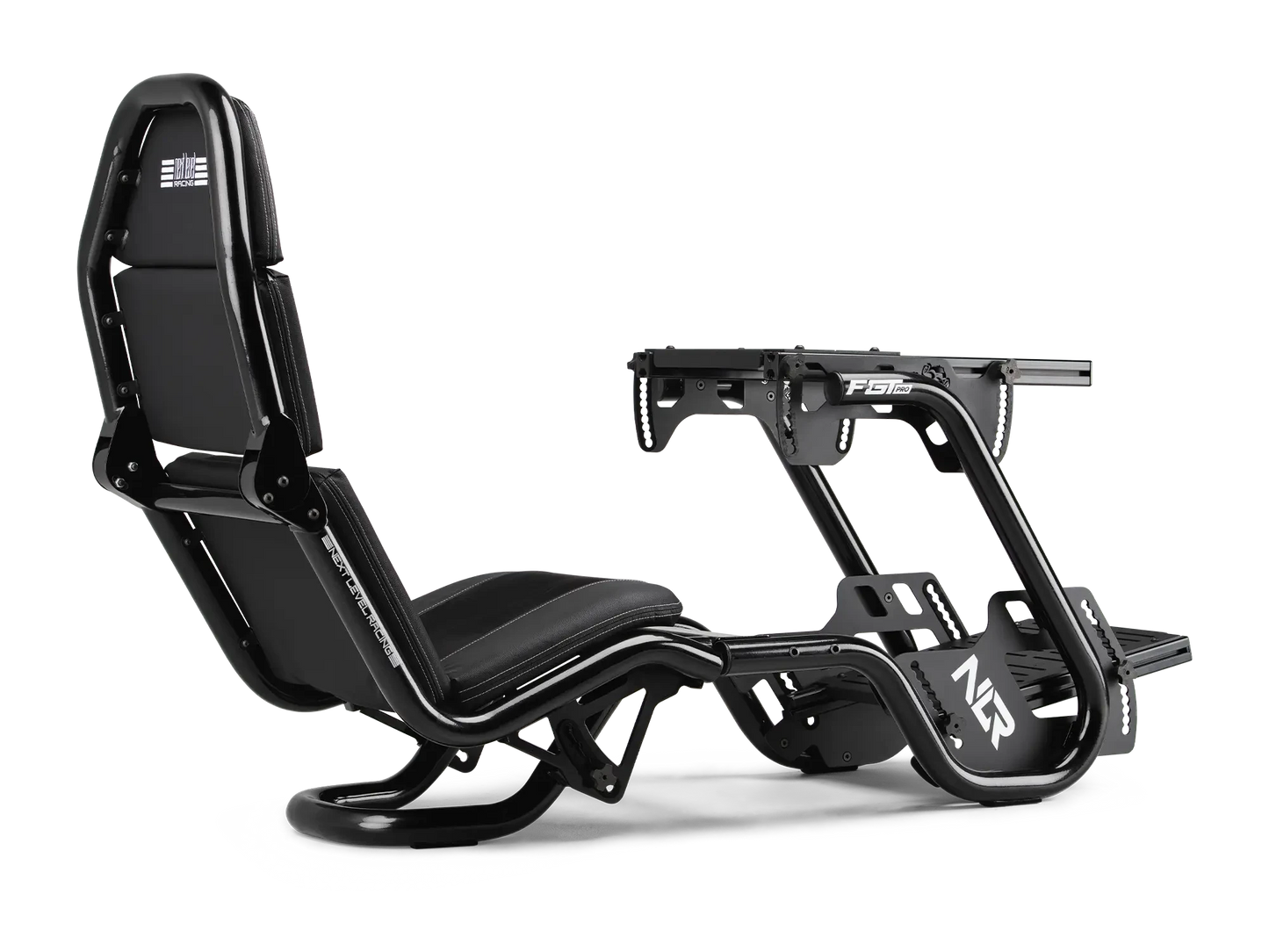 Next Level Racing F-GT Pro Formula and GT Racing Simulator Cockpit - Black Edition (NLR-R003)