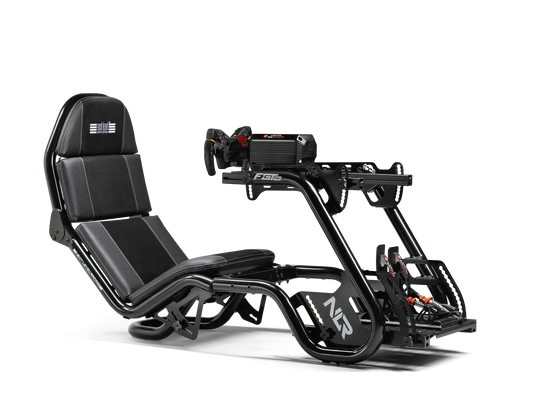 Next Level Racing F-GT Pro Formula and GT Racing Simulator Cockpit - Black Edition (NLR-R003)