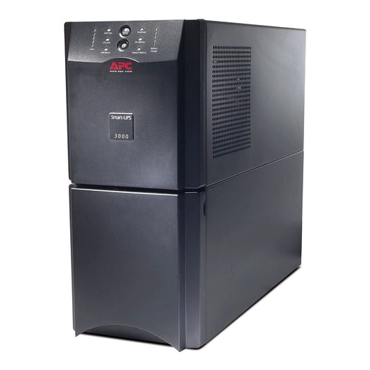 APC Smart-UPS SUA3000I-IND - 3000VA/ 2700W | 230V | 6 India 3-pin 6A Outlets | High-Capacity UPS for Enterprise Servers and Data Centers | Automatic Voltage Regulation | Visual LED and Audible Alarms | User Replacable Battery | Energy Efficient |