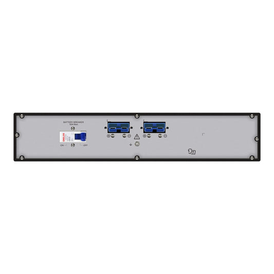 APC Easy UPS On-Line SRV2KRIL-IN - 2000VA/ 1600W | 230V | 3 India 3-pin 6A +Hard wire 3-wire(1P+N+E) Outlets | Rackmount 4U | Intelligent Card Slot | Visual LCD and Audible Alarms | Extended runtime, W/O rail kit | 2 years Warranty