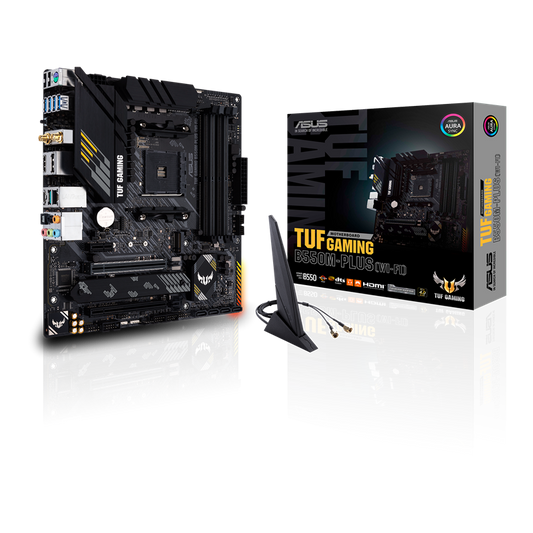 ASUS TUF GAMING B550M PLUS WIFI AMD AM4 MOTHERBOARD