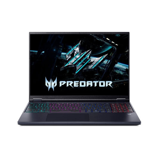 Acer PREDATOR HELIOS NEO 16, Gaming Laptop, Intel Core i9-14900HX, 16GB RAM, 1TB SSD, Windows 11 Home, MS Office, 16.0 inch 180 Hz, NVIDIA GeForce RTX 5070, Black, PHN16-I31, RGB-backlight, UN.U65SI.006