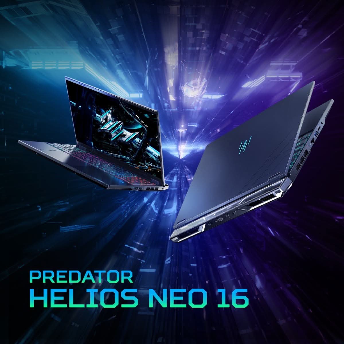Acer PREDATOR HELIOS NEO 16, Gaming Laptop, Intel Core i9-14900HX, 16GB RAM, 1TB SSD, Windows 11 Home, MS Office, 16.0 inch 180 Hz, NVIDIA GeForce RTX 5070, Black, PHN16-I31, RGB-backlight, UN.U65SI.006