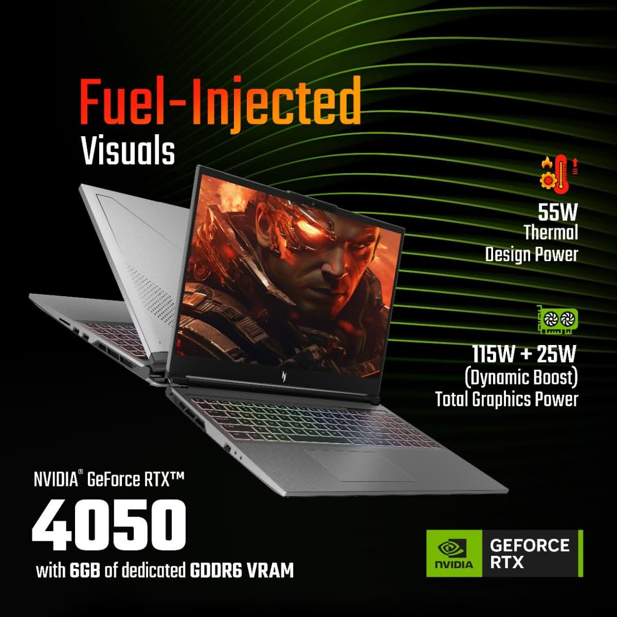Acer NITRO 5 PRO UN.U7BSI.008, Intel Core i7 14650HX, 16GB RAM, 1TB SSD, RTX 4050 6GB, 16 inch FHD, Windows 11 Home, MS Office, Dark Gray