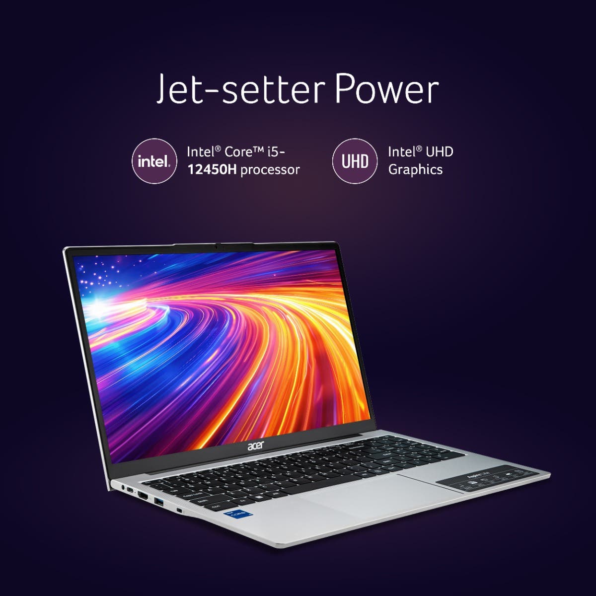 ACER ASPIRE AL15-52H UN.347SI.009 [CI5-12450H 12TH GEN/16GB/512GB SSD/WIN11 HOME/15.6 INCH/INTEGRATED GRAPHICS /1 YEAR(S)/SILVER]