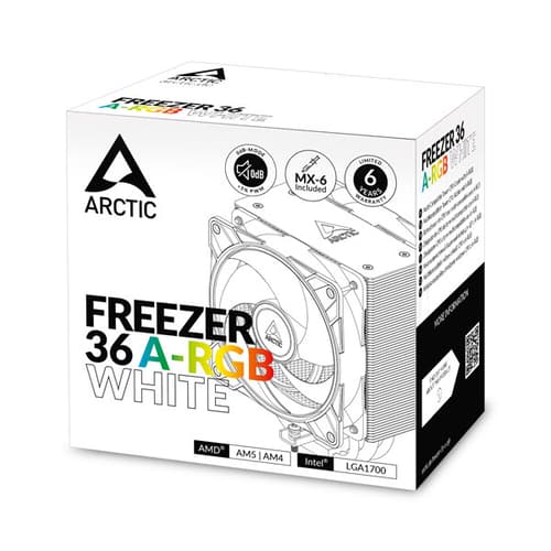 ARCTIC FREEZER CPU AIR COOLER 36 A-RGB (WHITE) ACFRE00125A