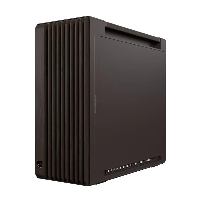 ASUS ProArt PA602 Wood Edition Retro Brown, E-ATX Mid Tower PC Case