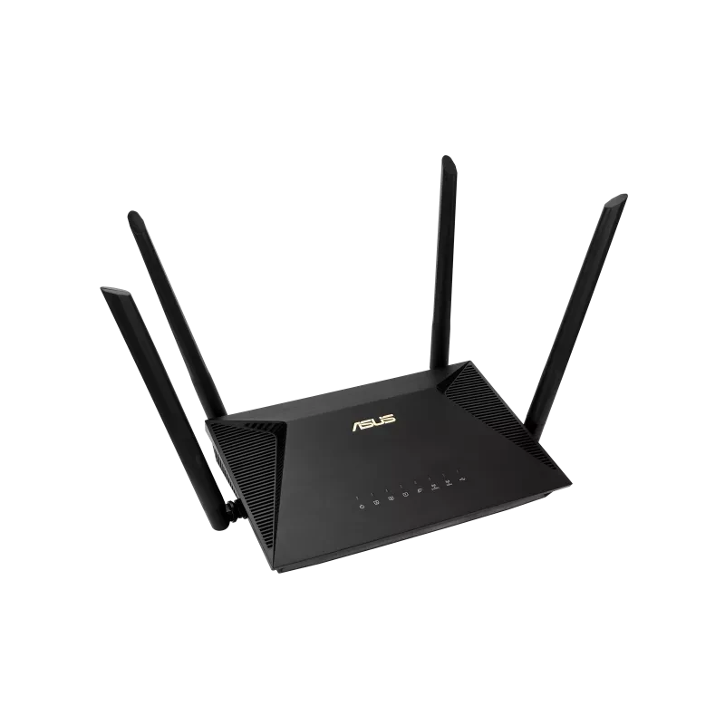 ASUS RT-AX53U AX1800 Dual Band WiFi 6 Router, 1800Mbps, 4 Antennas, Gigabit LAN, USB 2.0