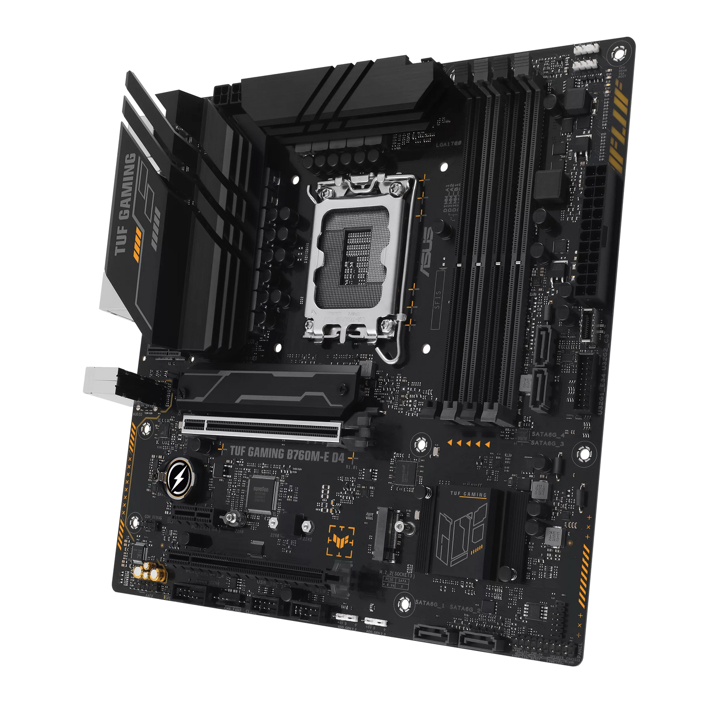 ASUS TUF GAMING B760M-E D4 DDR4 MOTHERBOARD