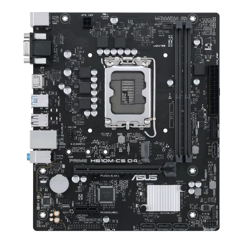 ASUS PRIME H610M-CS INTEL LGA1700 MOTHERBOARD