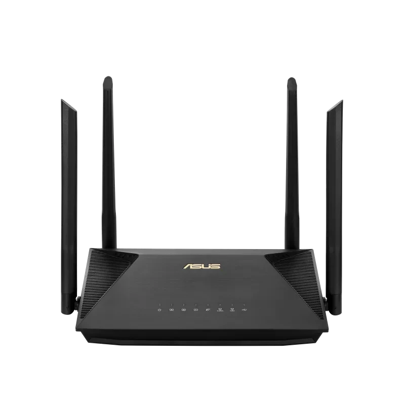 ASUS RT-AX53U AX1800 Dual Band WiFi 6 Router, 1800Mbps, 4 Antennas, Gigabit LAN, USB 2.0