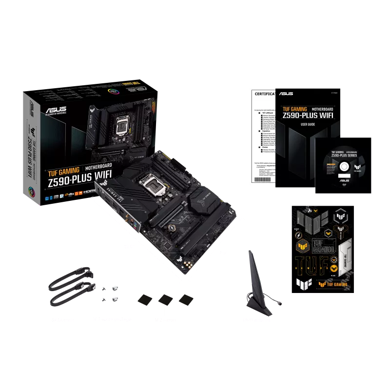 ASUS TUF GAMING Z590 PLUS WIFI INTEL LGA1200 MOTHERBOARD