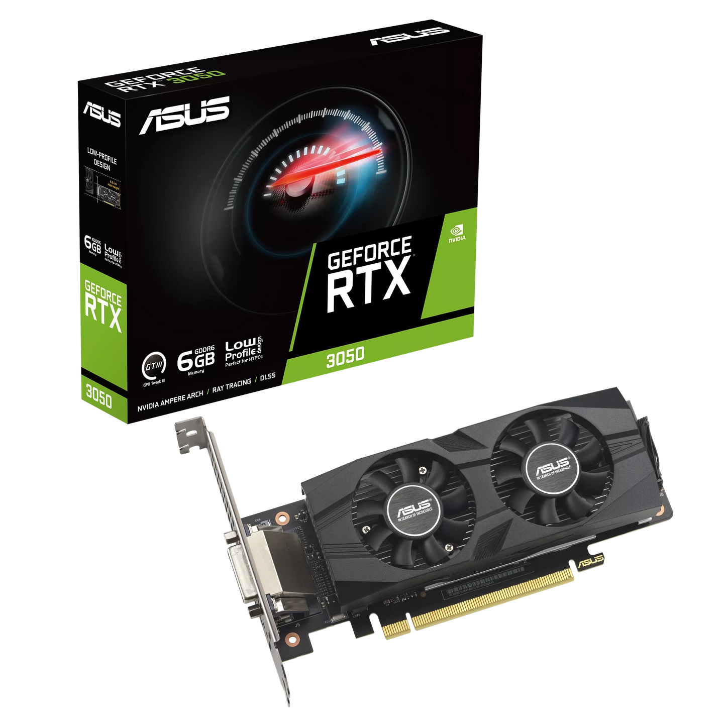 ASUS GeForce RTX 3050 LP BRK OC Edition 6GB GDDR6