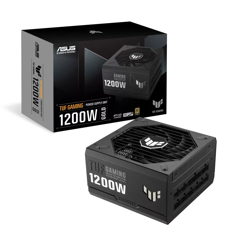 ASUS TUF GAMING 1200W 80 PLUS GOLD FULLY MODULAR POWER SUPPLY