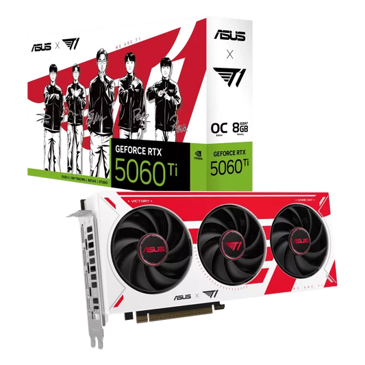 ASUS T1 GeForce RTX 5060 Ti OC T1 Edition 8GB GDDR7 Graphics Card