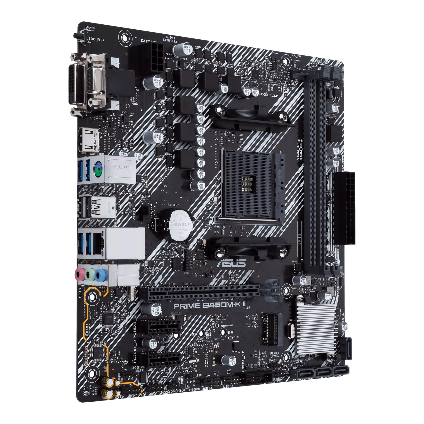 ASUS PRIME B450M-K II MOTHERBOARD