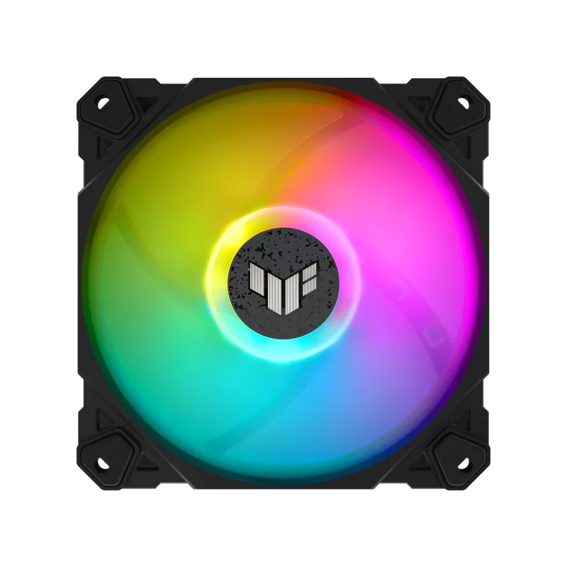 ASUS TF120 ARGB 120MM CABINET FAN TRIPLE PACK WITH ARGB CONTROLLER BLACK