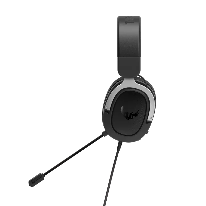 ASUS TUF Gaming H3 Headset for PC, PS4, Xbox One and Nintendo Switch, Silver