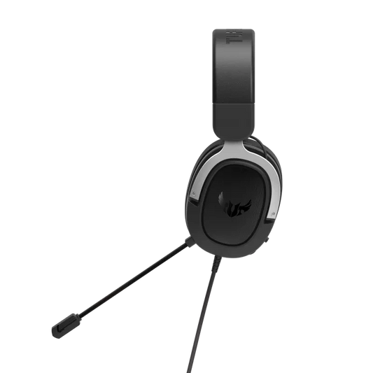 ASUS TUF Gaming H3 Headset for PC, PS4, Xbox One and Nintendo Switch, Silver