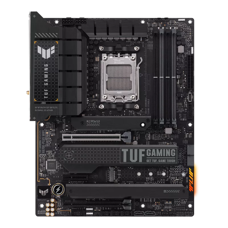 ASUS TUF GAMING X670-E PLUS WIFI DDR5 AMD AM5 MOTHERBOARD