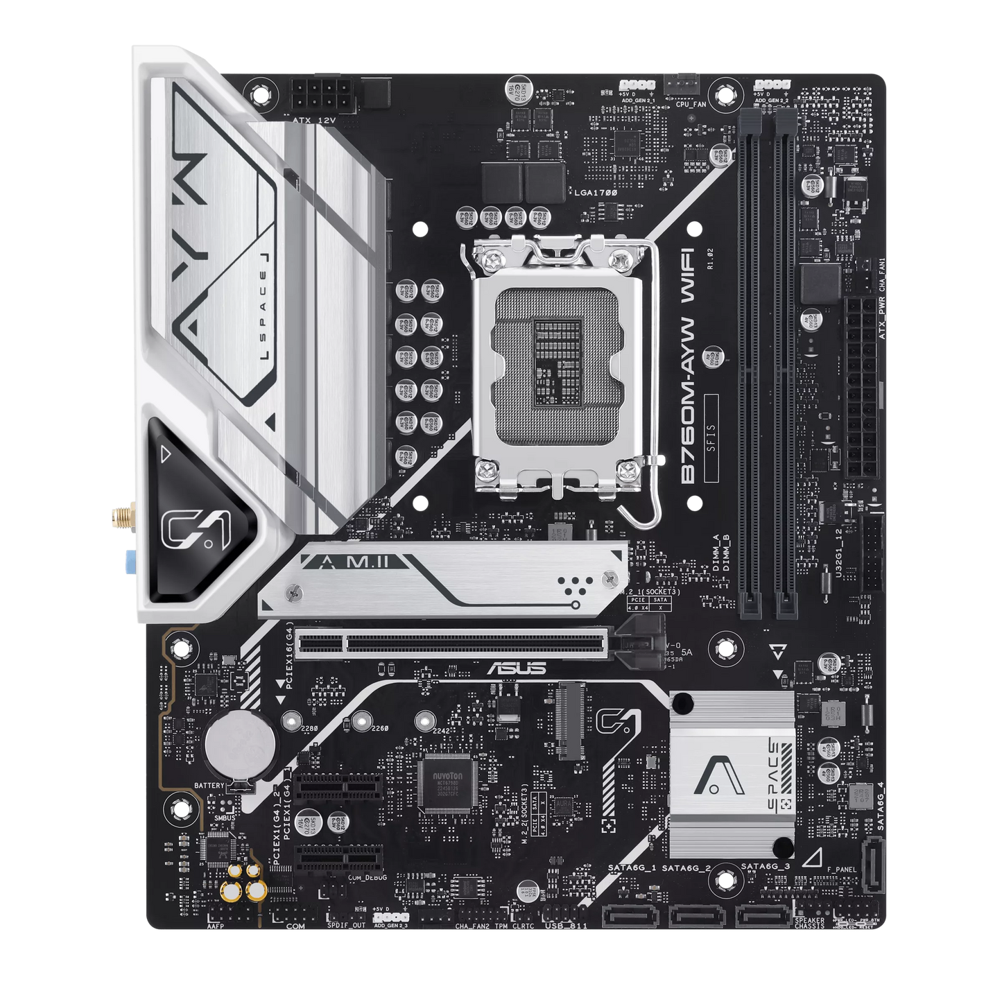 ASUS B760M-AYW WIFI MOTHERBOARD