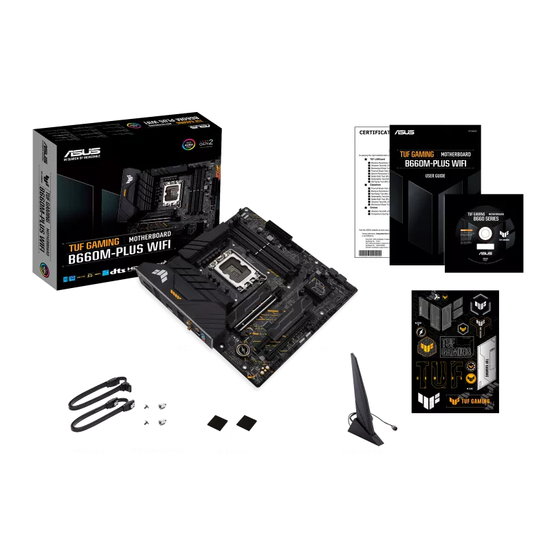 ASUS TUF GAMING B660M-PLUS WIFI INTEL LGA1700 MOTHERBOARD