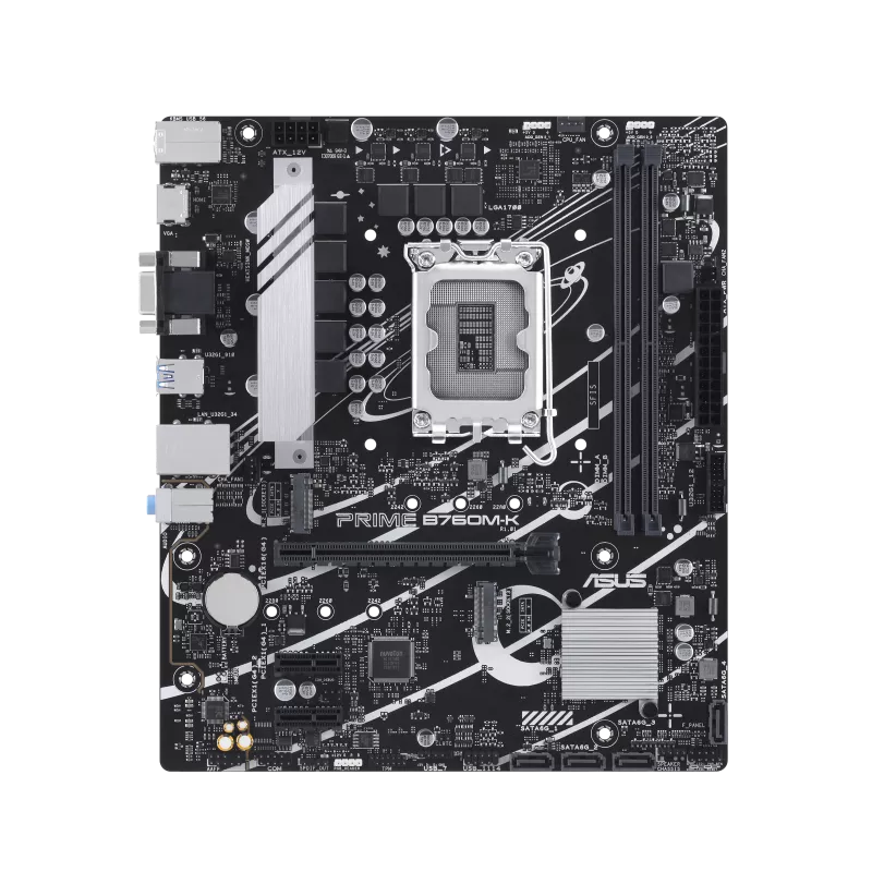 ASUS Prime B760M-K, an Intel B760 LGA 1700 mATX Motherboard