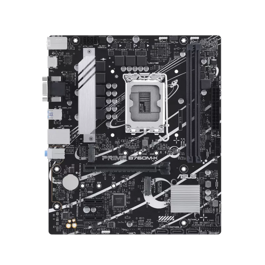 ASUS Prime B760M-K, an Intel B760 LGA 1700 mATX Motherboard