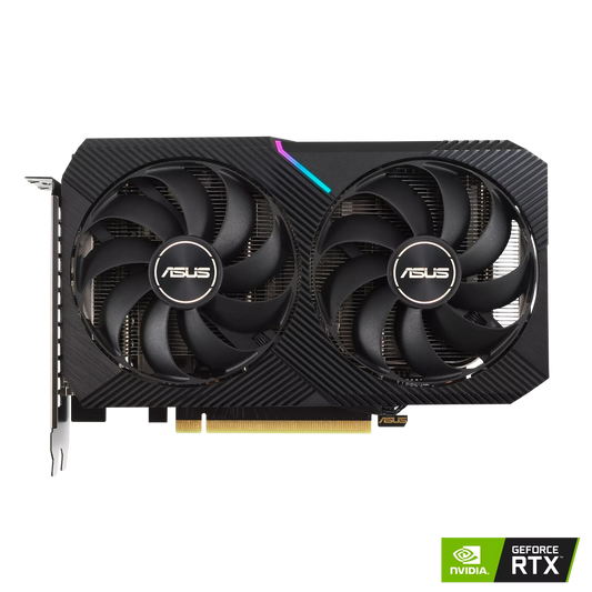 ASUS DUAL RTX 3050 OC 8GB GAMING GRAPHICS CARD