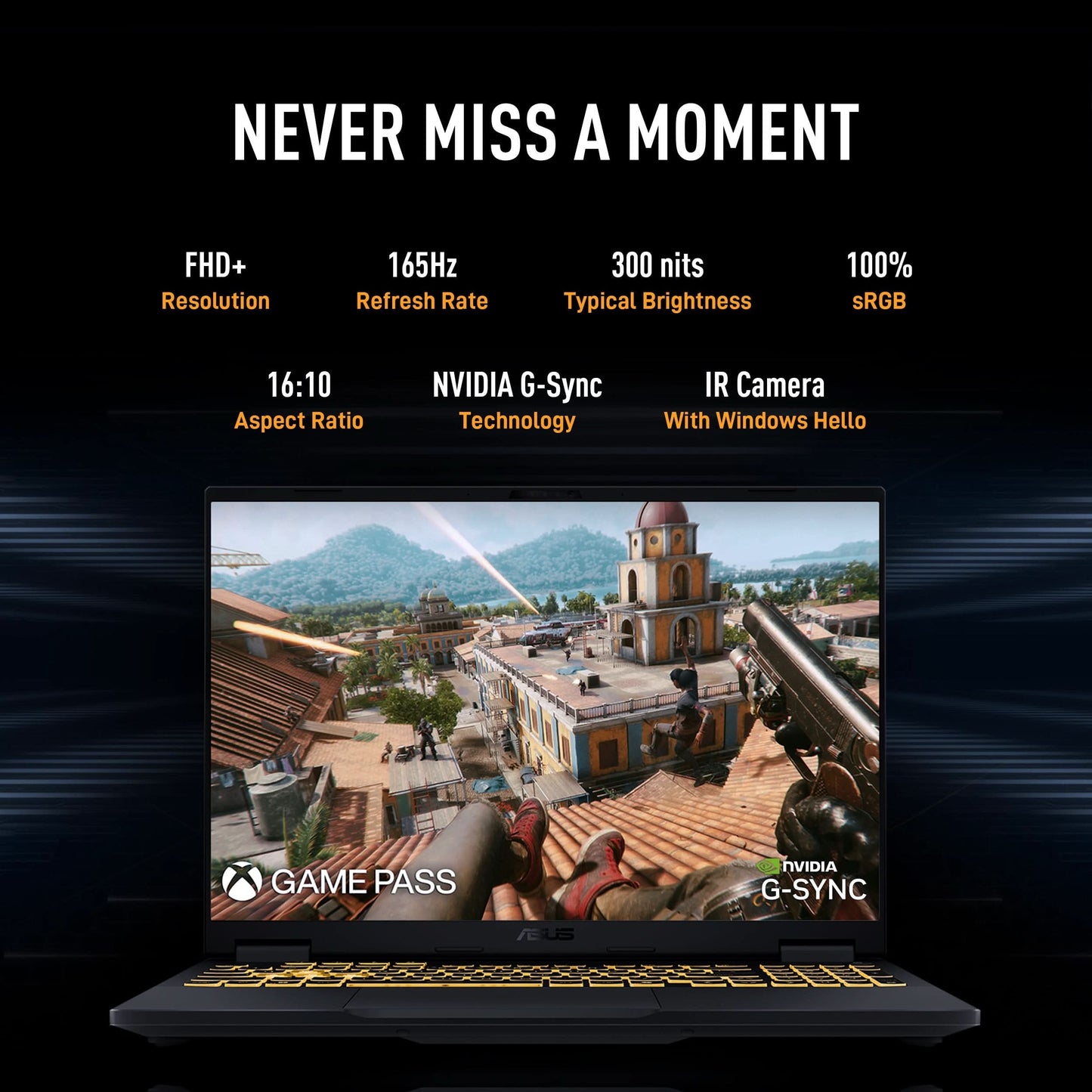 Asus 2025 TUF F16 i5-13450HX/ RTX5050- 8GB/ 16G/ 1T/ 16.0 WUXGA ANTI-GLARE NON-TOUCH,300NITS/B,SRGB 100%(165HZ),IPS-NB(RV)/ Backlit Keyboard - With Copilot key/ 90Whr/ WIN 11/ OFFICE HOME 2024 (IN)+M365 BASIC/ 0/ McAfee(1 year)/ Grey