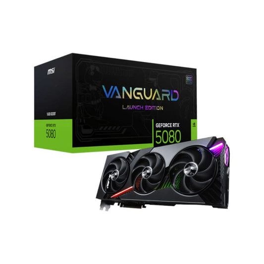 MSI GEFORCE RTX 5080 VANGUARD SOC LAUNCH EDITION 16GB GDDR7