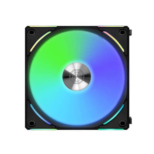 LIAN LI UNIFAN AL120 V2 CABINET FAN TRIPLE PACK BLACK