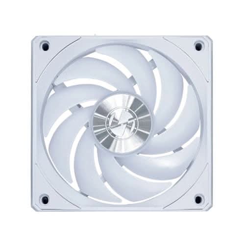 Lian Li UNI Fan CL Wireless RGB 120mm Reverse Blade White Cabinet Fan, Triple Pack