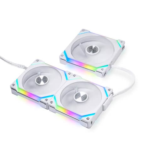 LIAN LI UNIFAN SL120 V2 ARGB CABINET FAN TRIPLE PACK WHITE