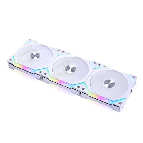 LIAN LI UNIFAN SL120 V2 ARGB CABINET FAN TRIPLE PACK WHITE