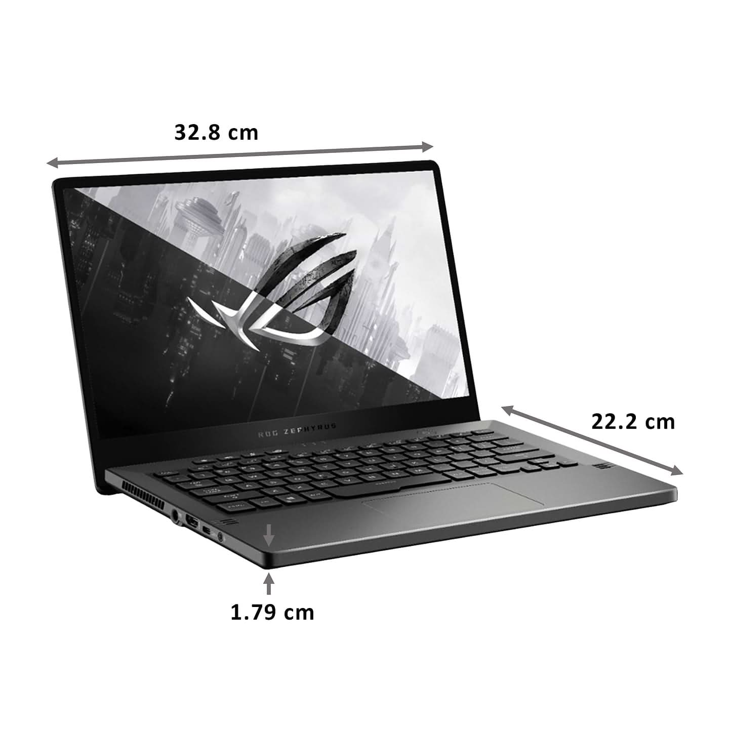 LAPTOP-ASUS-GA401QH-HZ076TS-(R7-5800HS/8GB/1TB-SSD/14/W10-MS/4GB