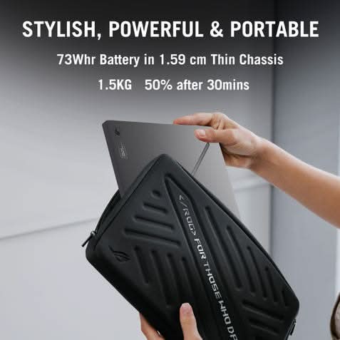 ASUS ROG Zephyrus G14 GA403GM-SY132WS, AMD Ryzen AI 9 465, 32GB RAM, 2TB SSD, RTX 5060 GPU, 14 inch 3K resolution, Windows 11 Home, Microsoft Office Home 2024, Microsoft 365 Basic, Gaming Laptop, 1 Year(s) Warranty, GREY