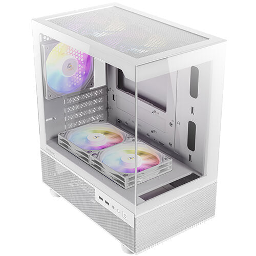 ANTEC CX200M RGB ELITE (M-ATX) MINI TOWER CABINET (WHITE)