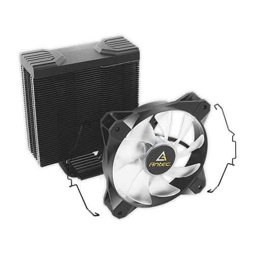 ANTEC FRIGUSAIR 400 ARGB 120MM CPU AIR COOLER (BLACK)
