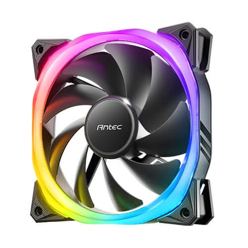 ANTEC FUSION 120 ARGB BLACK - 120MM ARGB CABINET FAN (SINGLE PACK)