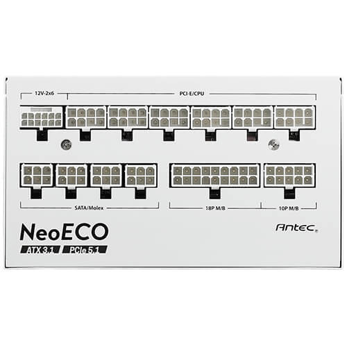 Antec NE1000G M ATX 3.0 White 80 Plus Gold Fully Modular Power Supply
