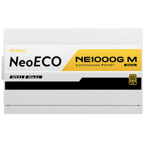 Antec NE1000G M ATX 3.0 White 80 Plus Gold Fully Modular Power Supply