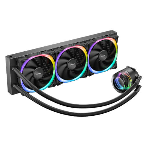 ANTEC VORTEX 360 LUM ARGB 360MM CPU LIQUID COOLER (BLACK)