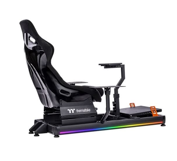 Thermaltake Gaming GF500 Flight Simulator Cockpit, Black