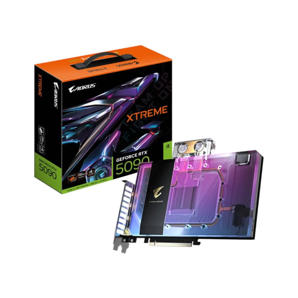 Gigabyte AORUS GeForce RTX 5090 Xtreme Waterforce WB 32GB GDDR7